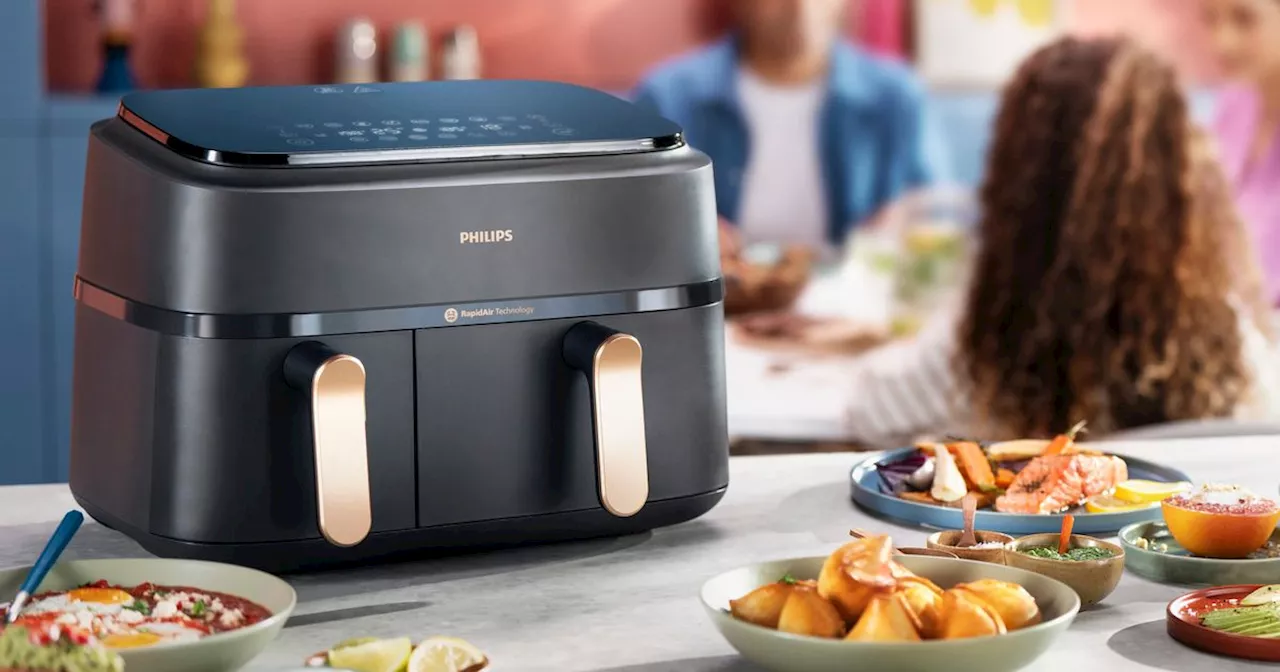 Philips launches first dual-basket air fryer, with £40 off