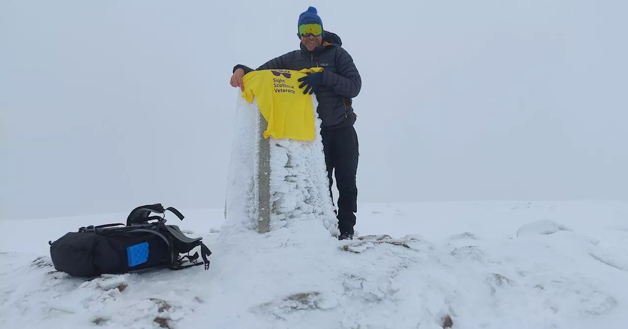 Renfrewshire Man Climbs Munros to Raise Funds for Visually Impaired Veterans