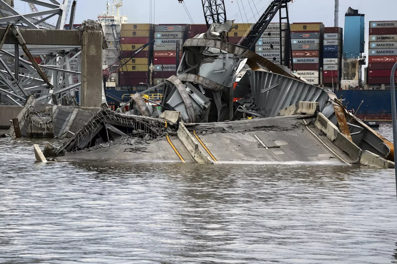 Salvage crews have begun removing containers from the ship that collapsed Baltimore’s Key bridge