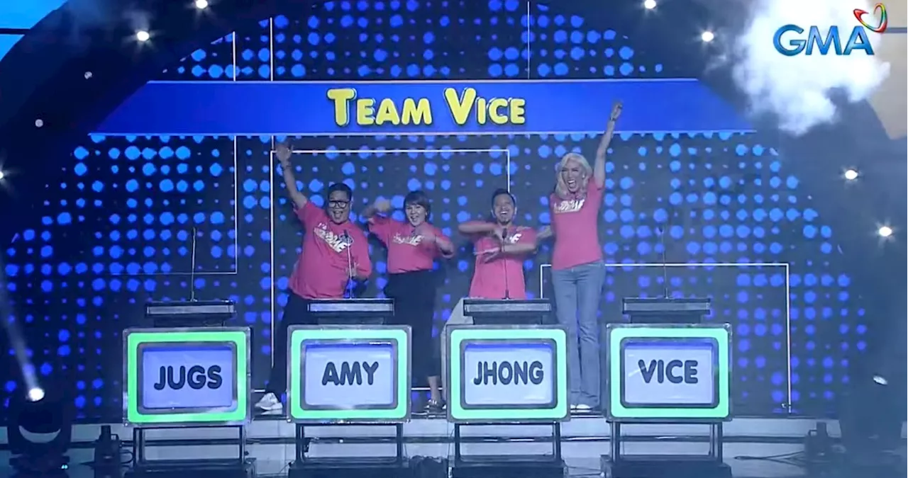 Team Vice beats Team Anne as 'It's Showtime' hosts guest on 'Family Feud'