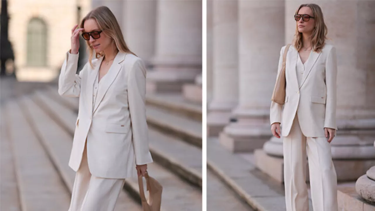 Tailleur bianco: il completo più chic perfetto per la primavera