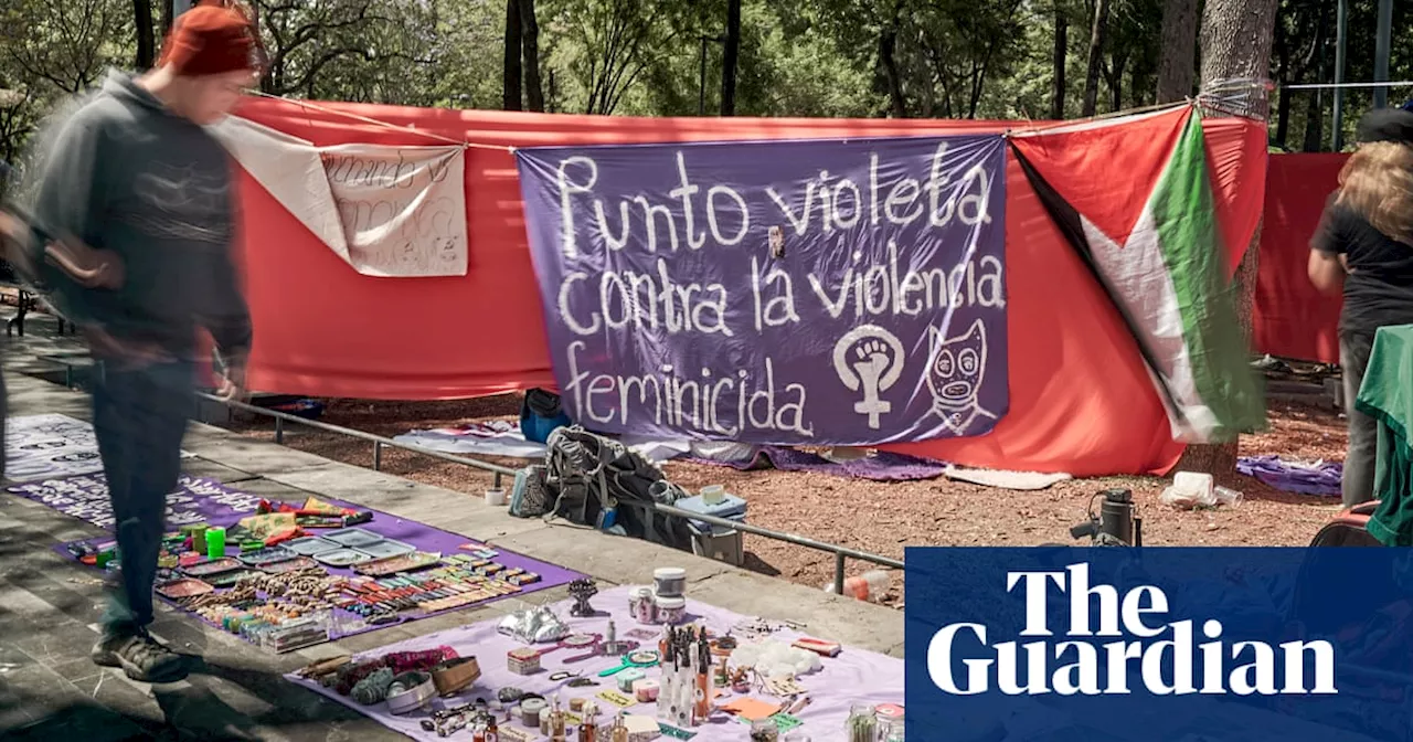 Stickers, soap and legal help: the rise of Mexico City’s ‘feminist markets’