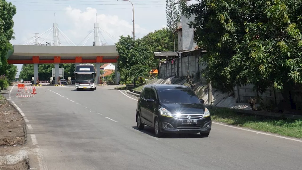 Sudah Tak Ada Antrean Kendaraan di Tol Menuju Pelabuhan Merak