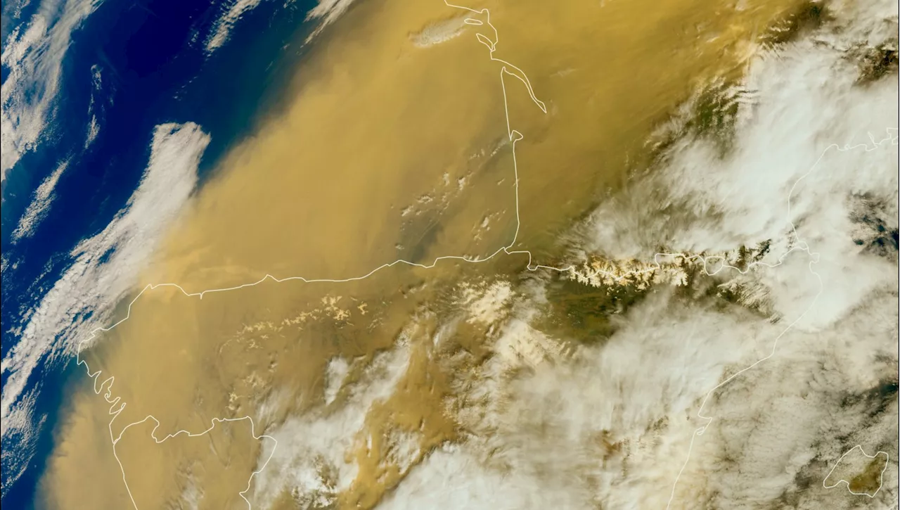 Copernicus: eccezionale esplosione di polvere sahariana, alte concentrazioni di PM10 in Europa