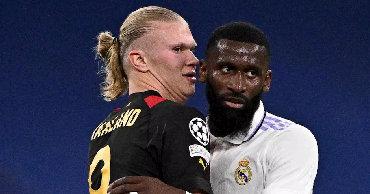 Erling Haaland sent warning by Antonio Rudiger ahead of Champions League clash