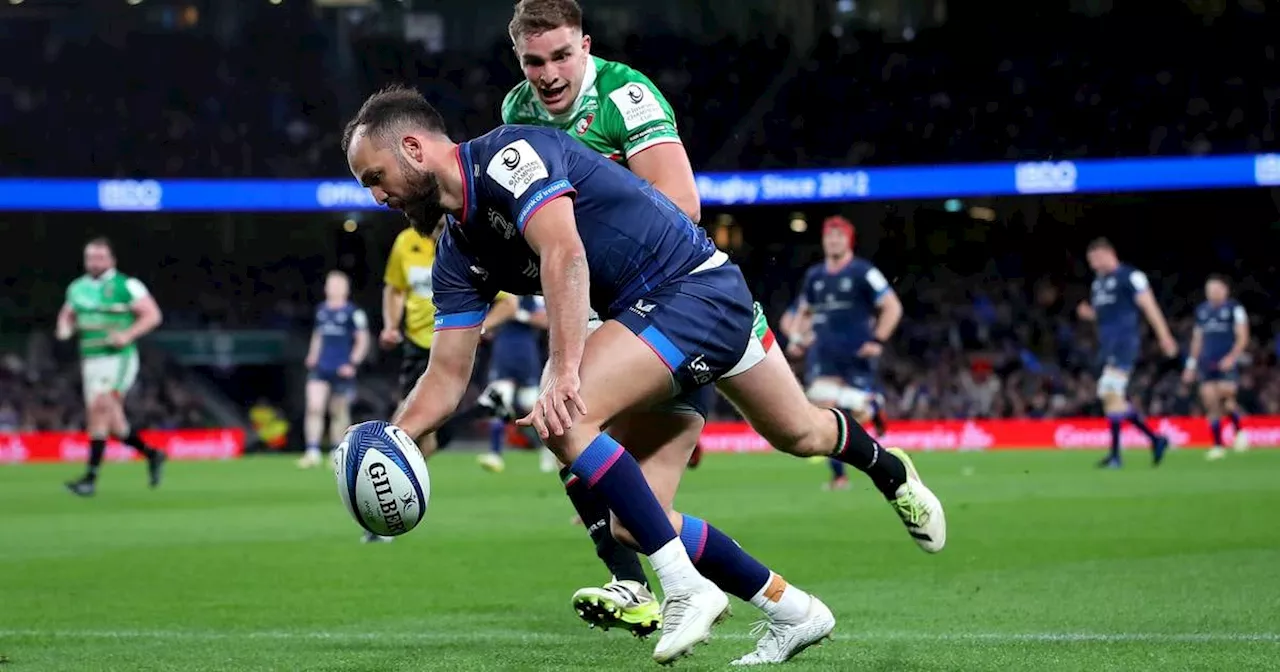 Leinster’s Jamison Gibson-Park skips praise just like Leicester defenders