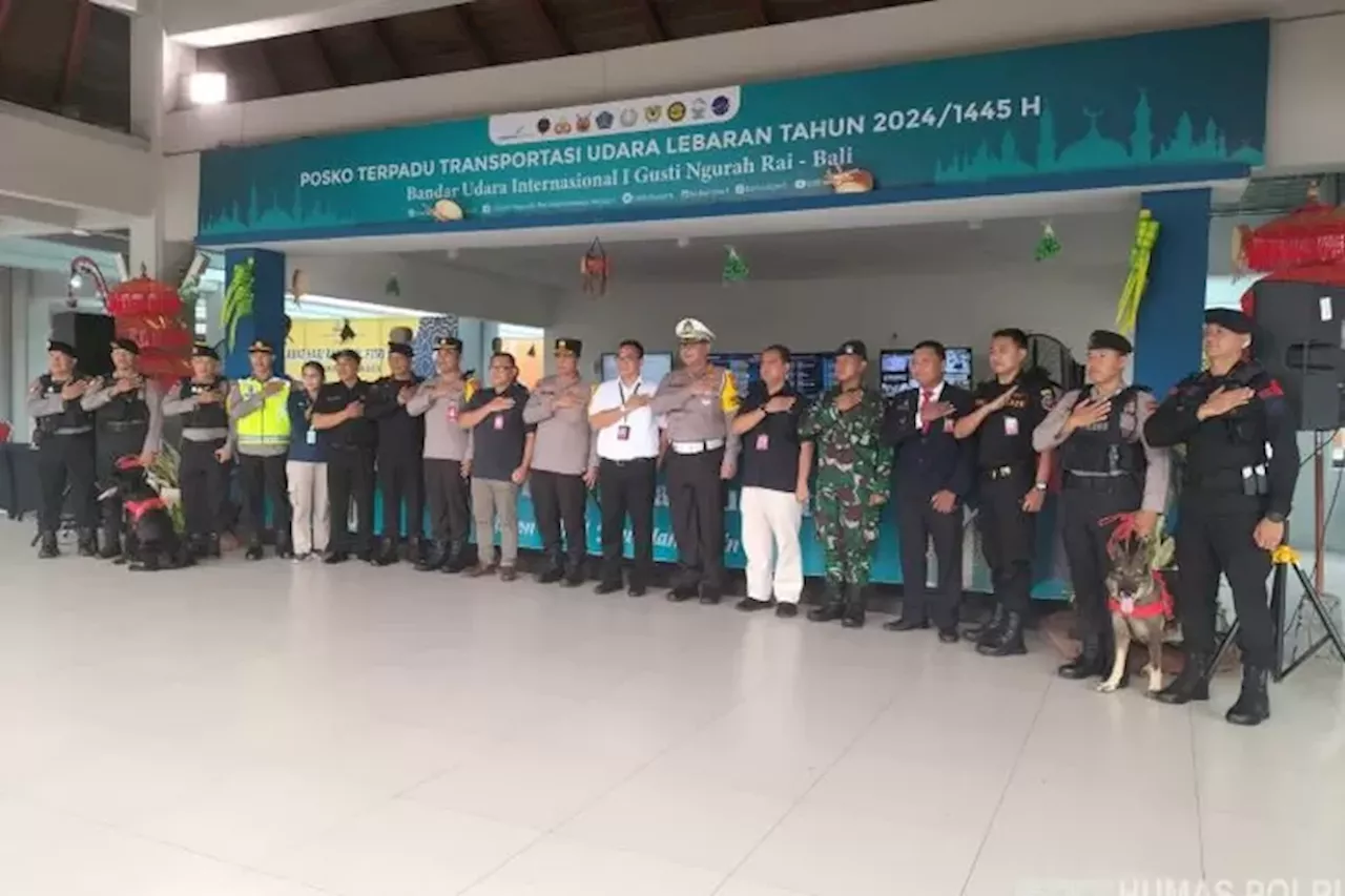 Kapolda Bali Terjunkan Unit K9 dalam Operasi Ketupat Agung 2024 di Bandara Ngurah Rai