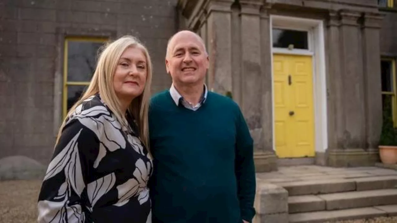 Architect helps couple restore their childhood home in Ireland