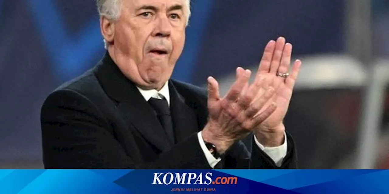 Real Madrid Vs Man City: Ancelotti Tatap Laga Ke-200 Liga Champions