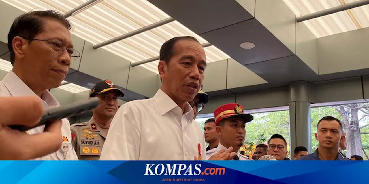 Jokowi Puji Kesiapan Infrastruktur Mudik di Stasiun Pasar Senen