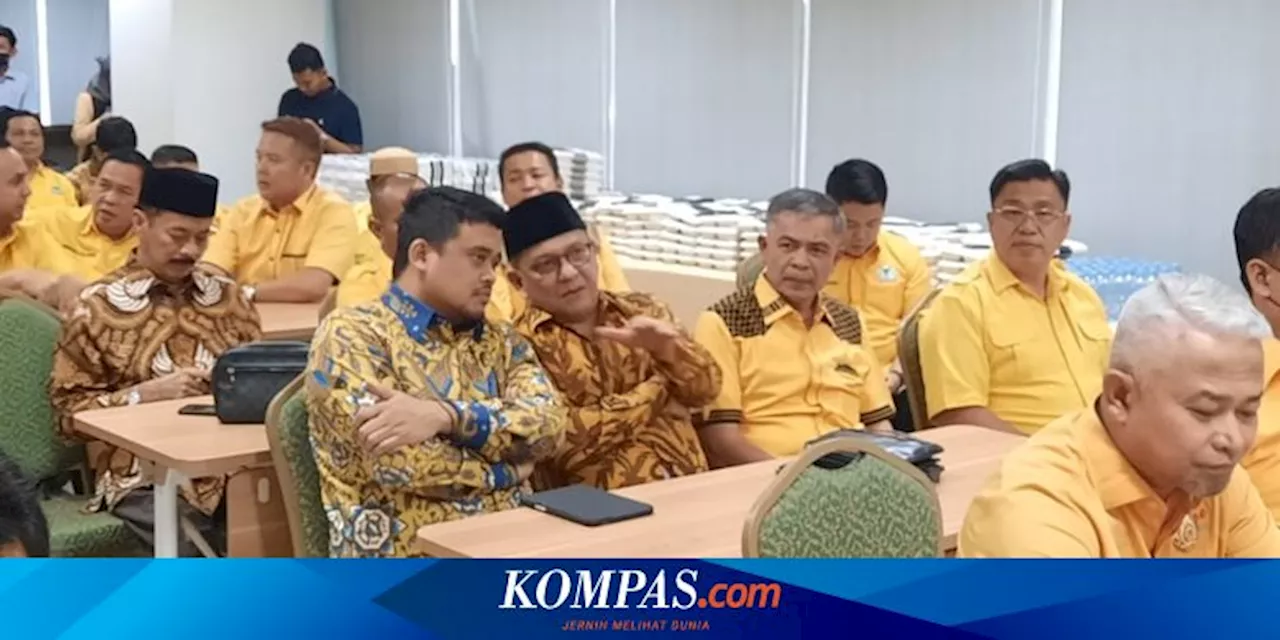 Penjelasan Airlangga soal Bobby Nasution Jadi Kader Golkar