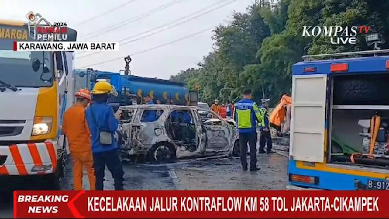 Cemasnya Saefudin Duga Anaknya jadi Korban Kecelakaan Tol Japek KM 58, Langsung Datangi Pos DVI