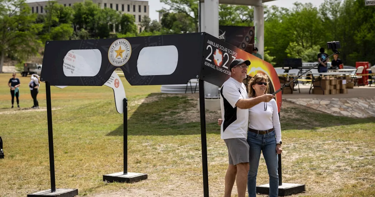 Watch: Total solar eclipse travels across Austin and beyond