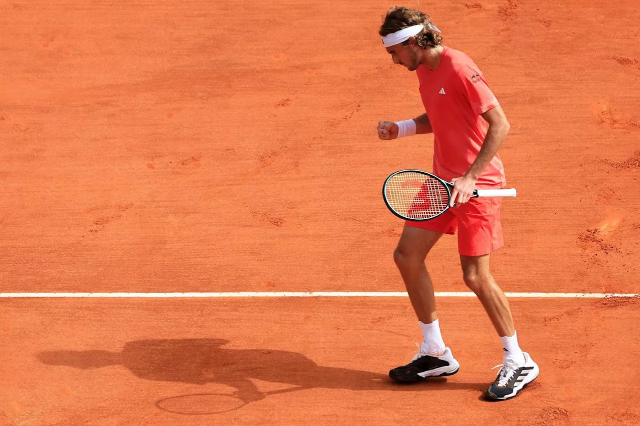 Monte-Carlo: Tsitsipas savoure, Alcaraz toujours diminué