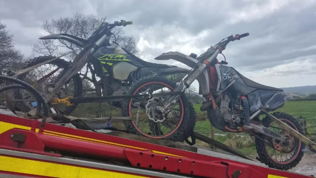 Two ‘nuisance’ off-road bikes seized after being driven in anti-social manner in Rivington