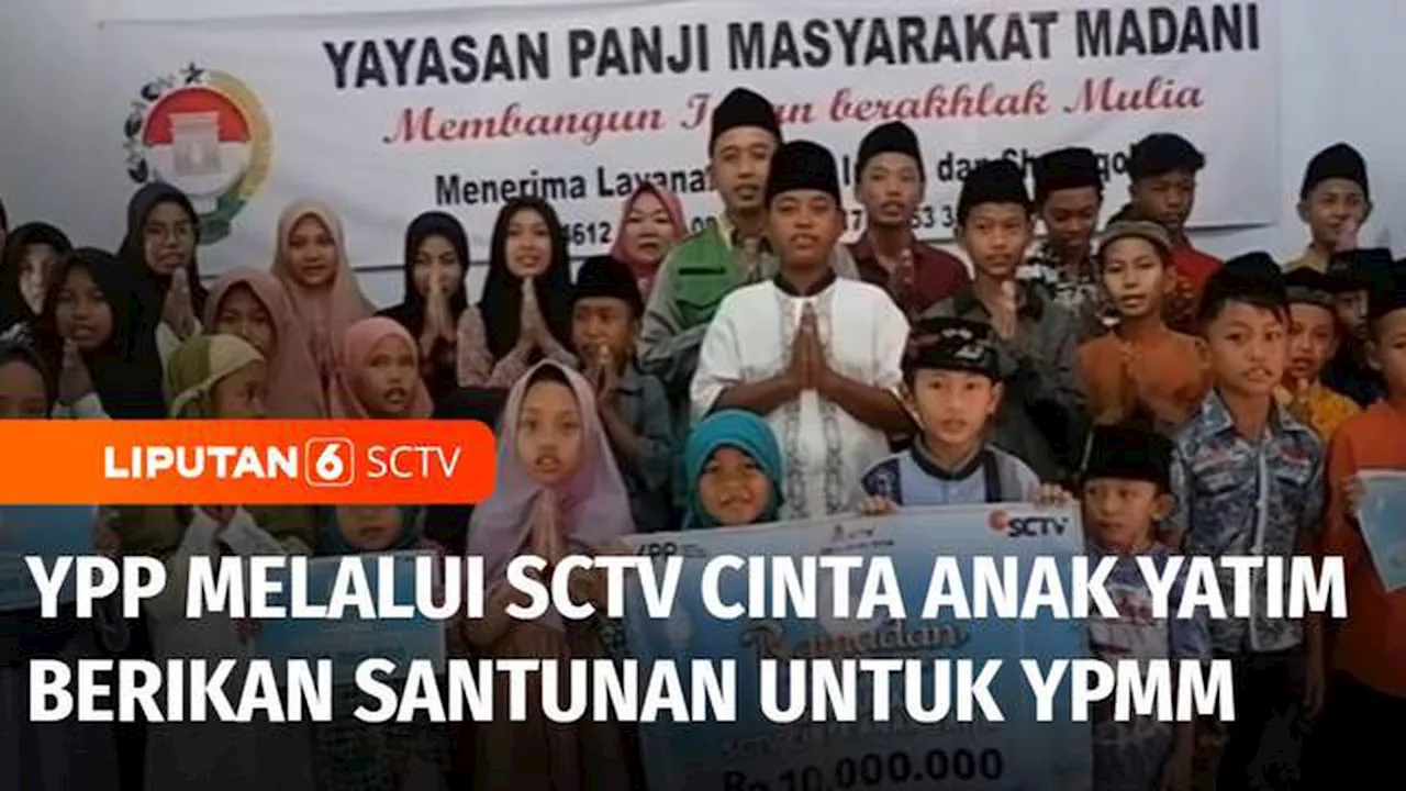 SCTV Cinta Anak Yatim: Meringankan Beban Anak Yatim dengan Bantuan Pemirsa