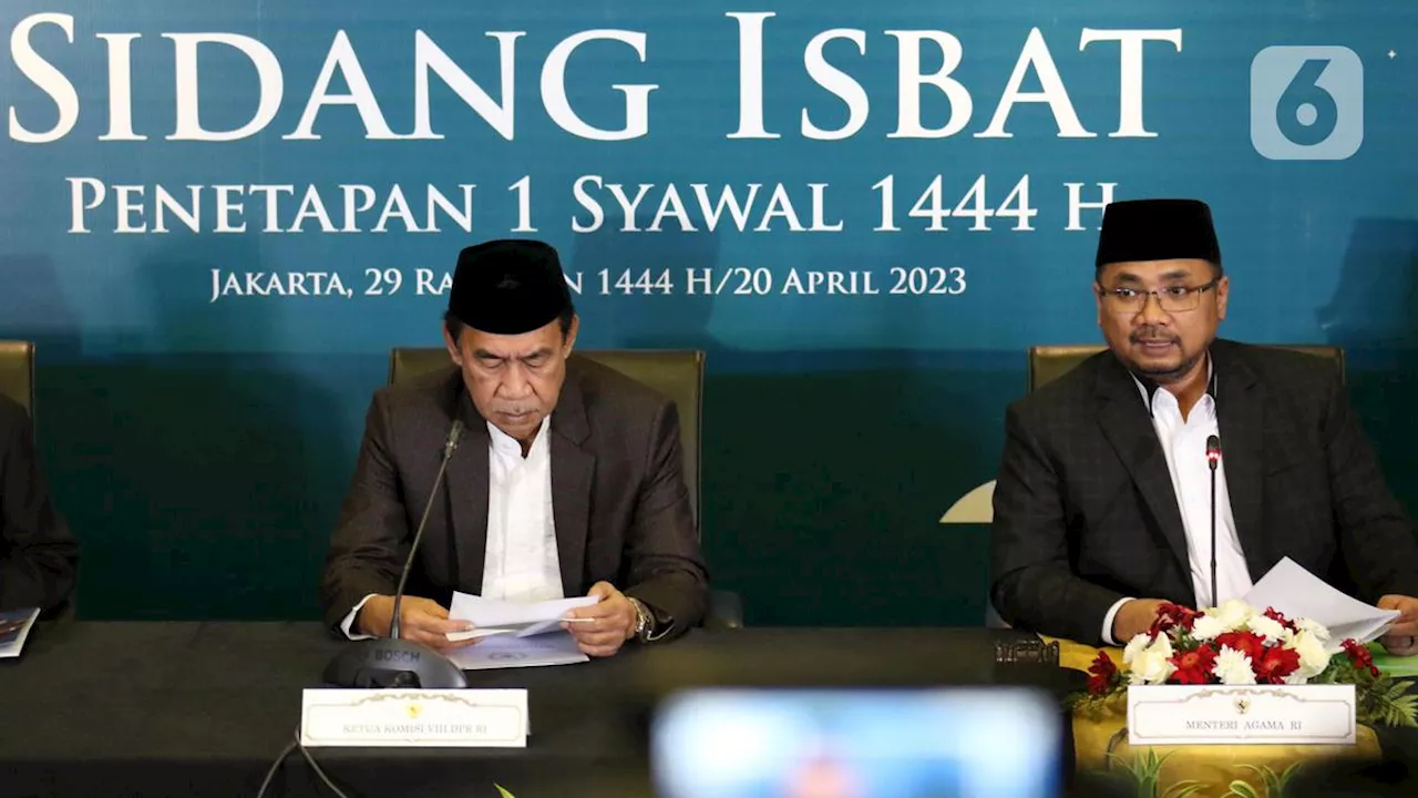 Sidang Isbat Penetapan Idul Fitri 1445 H Digelar Besok Selasa 9 April 2024