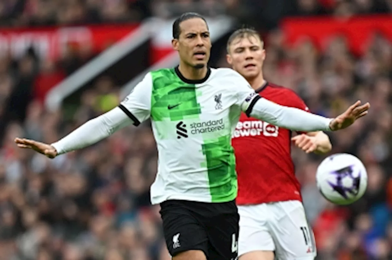 Liverpool captain Van Dijk disappointed with draw against Manchester United