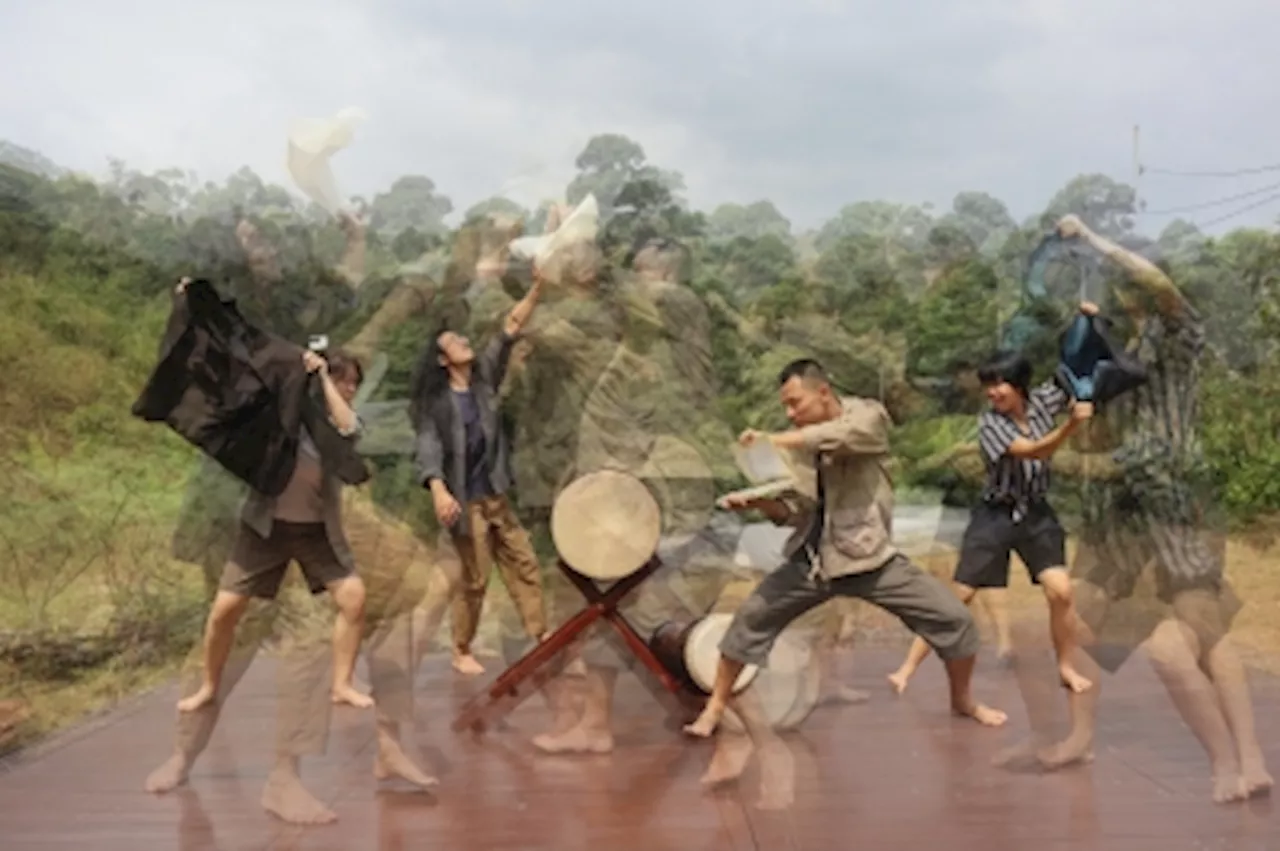 Orang Orang Drum Theatre to drum up the unfamiliar rhythms of orchard life in 'Kaka-Lala'