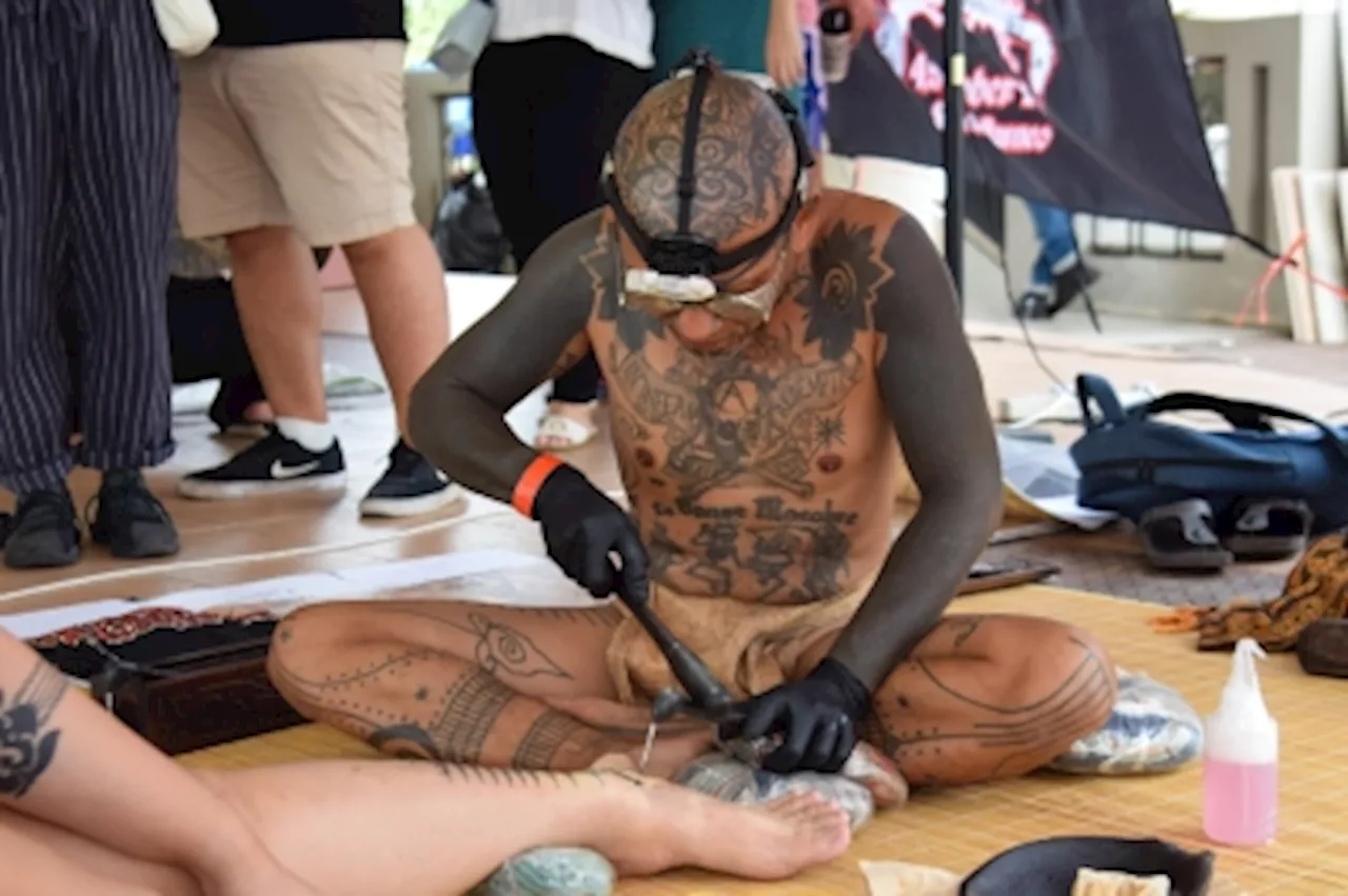 Traditional tattoos more than just symbolism, says Indonesian master tattooist