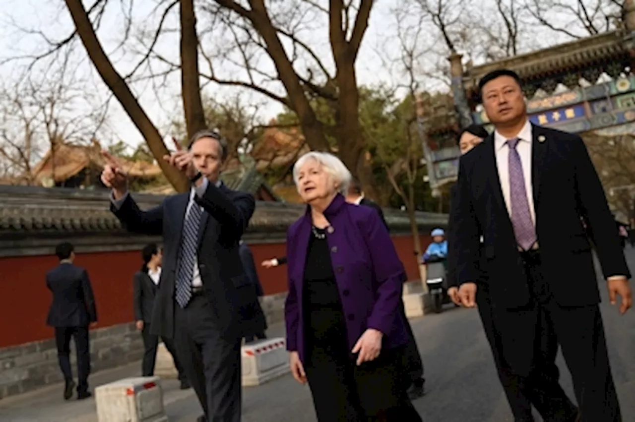 US ‘will not accept’ flood of below-cost Chinese goods, says Yellen