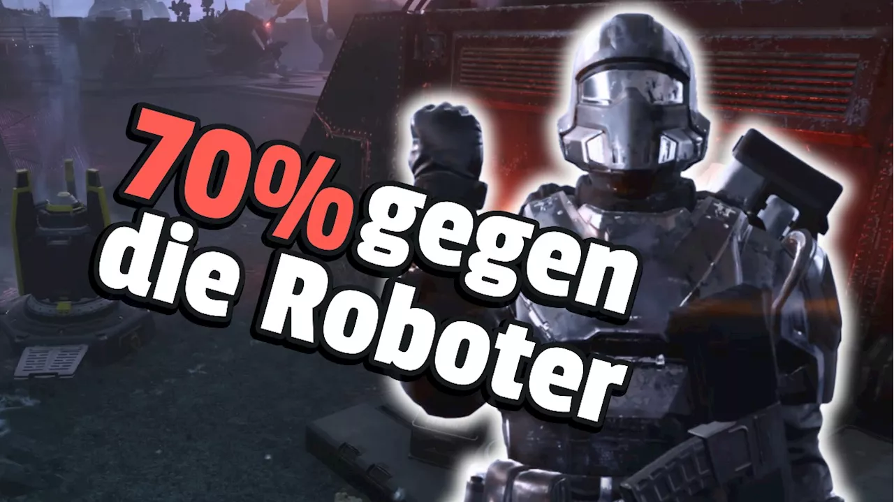 Helldivers 2: Spieler kämpfen vermehrt gegen Roboter