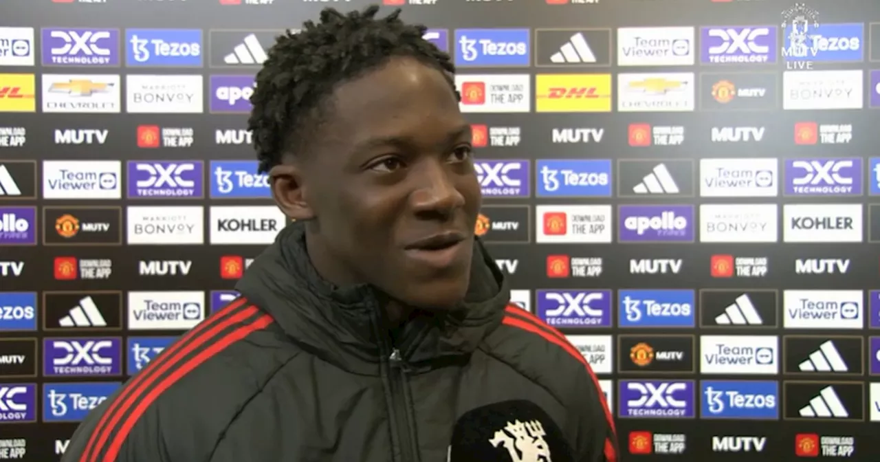 Kobbie Mainoo Reflects on Impressive Breakthrough into Manchester United's First Team