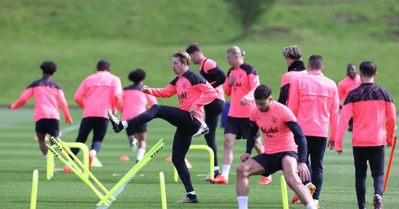 Manchester City prepare for Champions League clash with Real Madrid