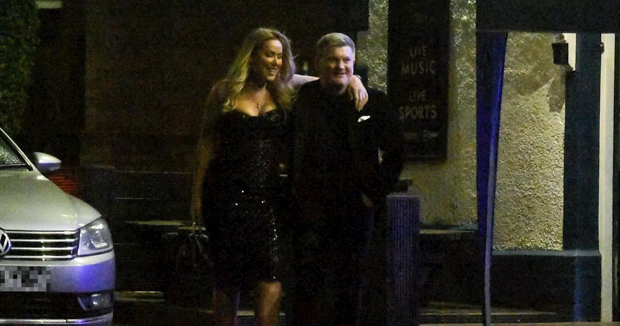 Ricky Hatton cosies up to Claire Sweeney - months after Dancing On Ice meeting