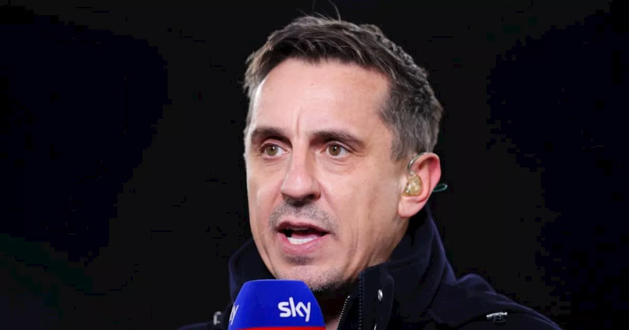 Gary Neville makes ominous prediction for Arsenal vs Bayern Munich