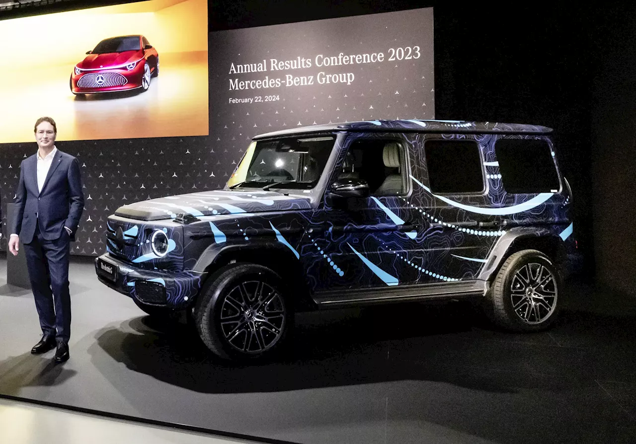 Electric Mercedes G-Class to debut at 2024 Beijing auto show