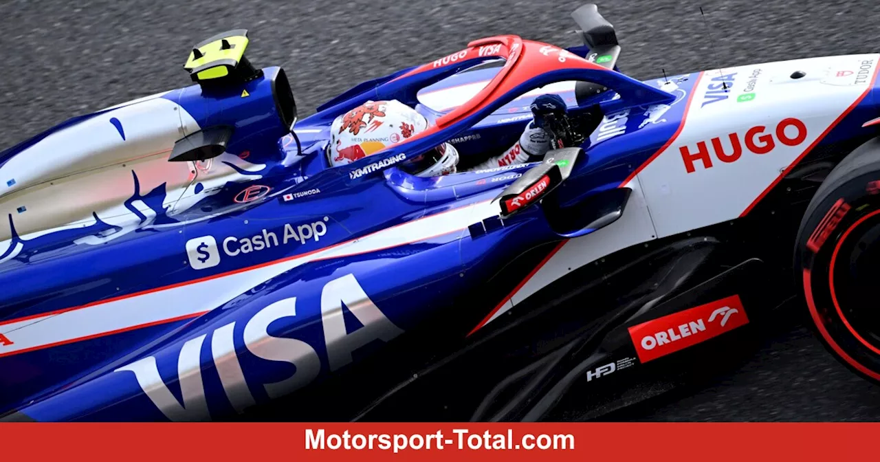 Yuki Tsunoda holt einen Punkt beim Formel-1-Heimrennen in Japan