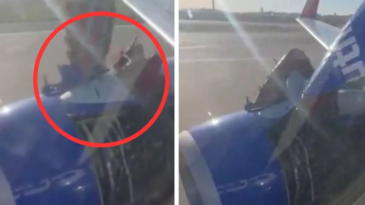 Flight Forced to Turn Around After Engine Cover Detaches Mid-Flight