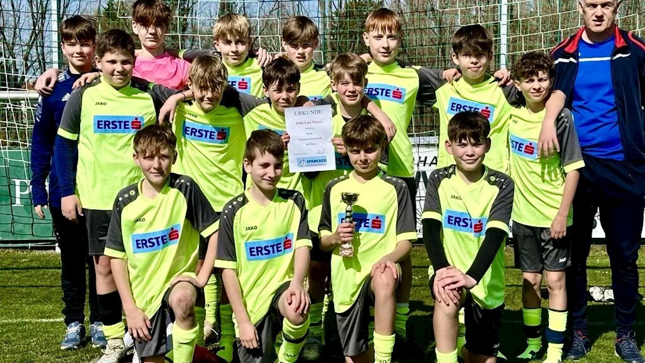 Schülerliga-Bezirksmeisterschaft U13: SMS Laa siegt