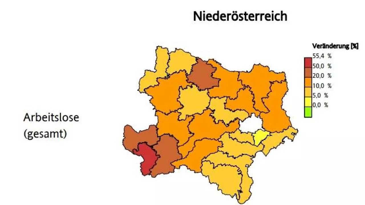 Trotz steigender Zahlen niedrigste Arbeitslosenquote in Scheibbs