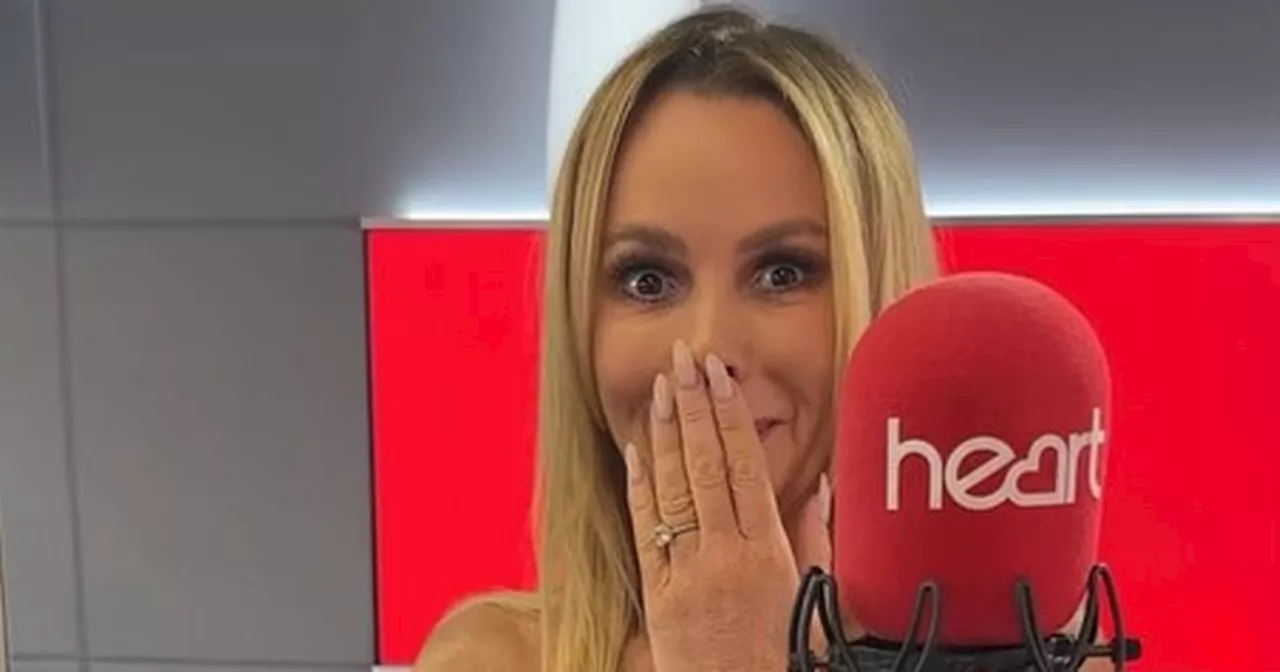 Amanda Holden, 53, strips completely naked in Heart FM studio