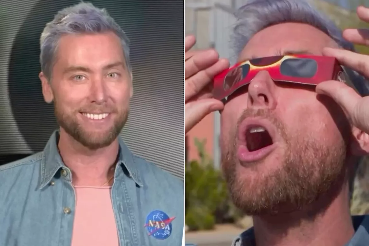 Lance Bass Encourages Fans to Wear Eclipse Glasses: 'Don't Say Bye Bye Bye to Your Vision'