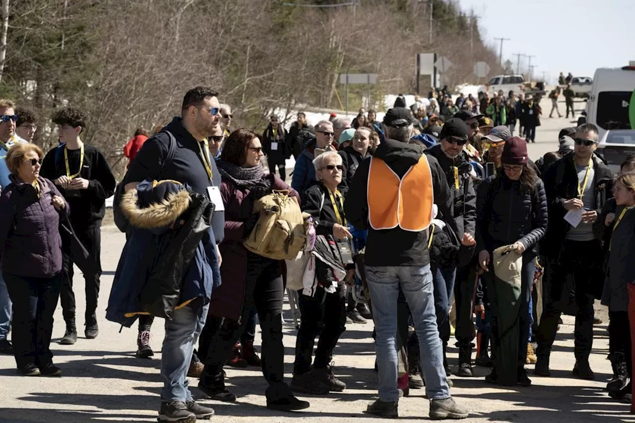 Southern Quebec's front-row seat for total solar eclipse draws crowds from afar