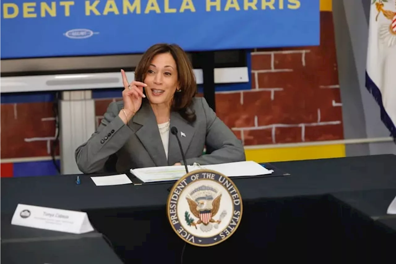 Vice President Kamala Harris, in Philly, promotes student debt relief plan