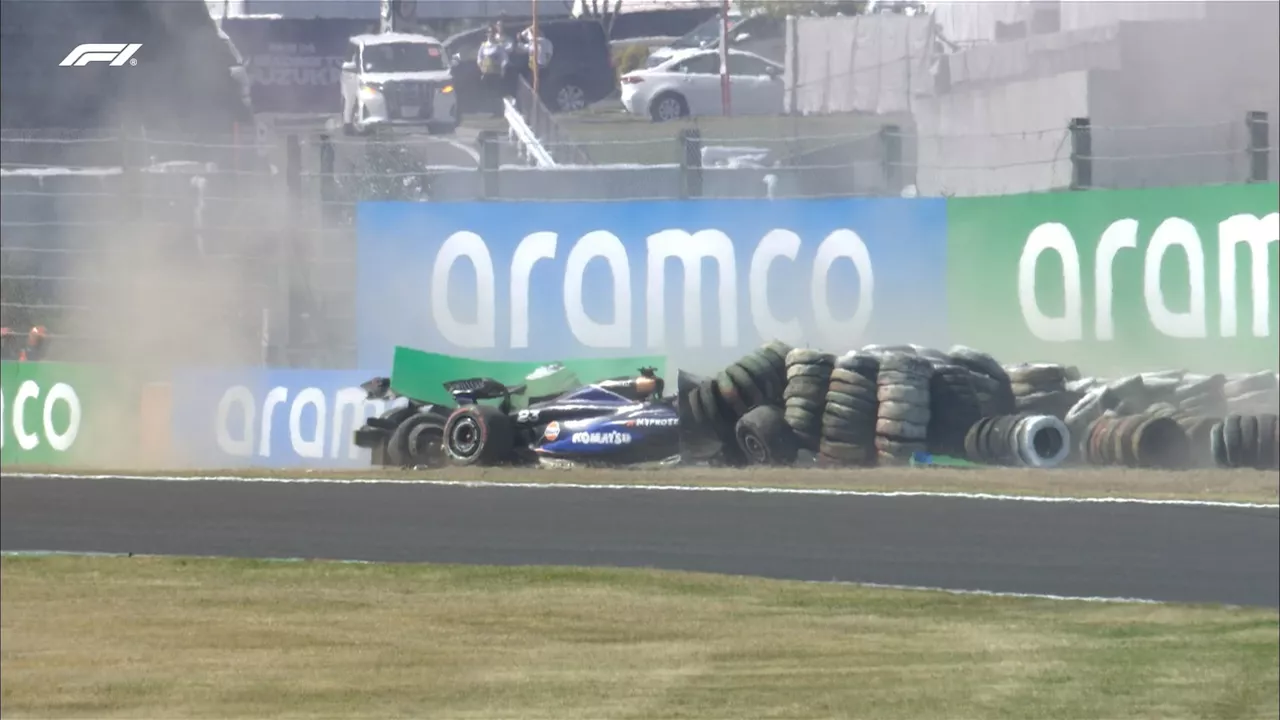 Ricciardo se isenta de culpa após acidente com Albon na largada do GP do Japão