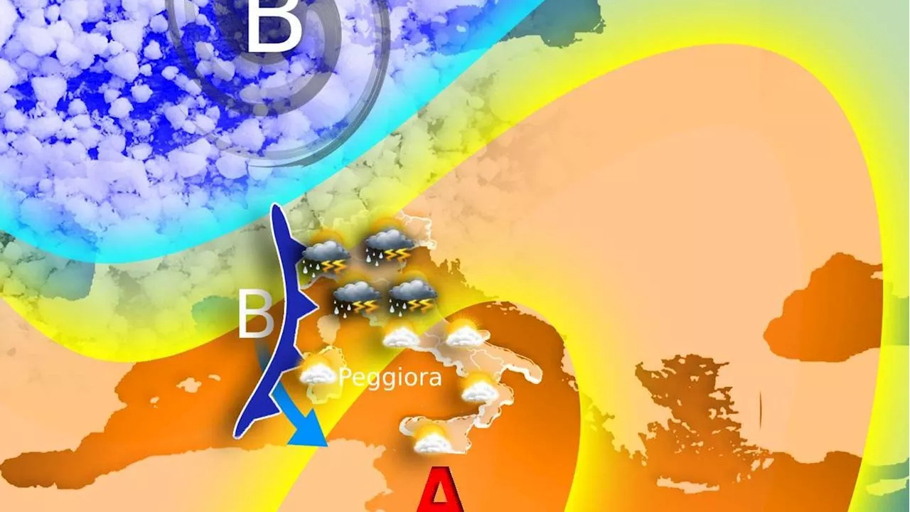 Previsioni meteo, anticiclone in ritirata: da martedì break di temporali con grandine