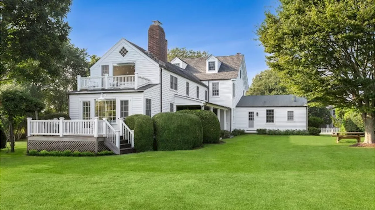 Two Restored Barns Add to the Bucolic Charm of This $12.5 Million Hamptons Farmhouse