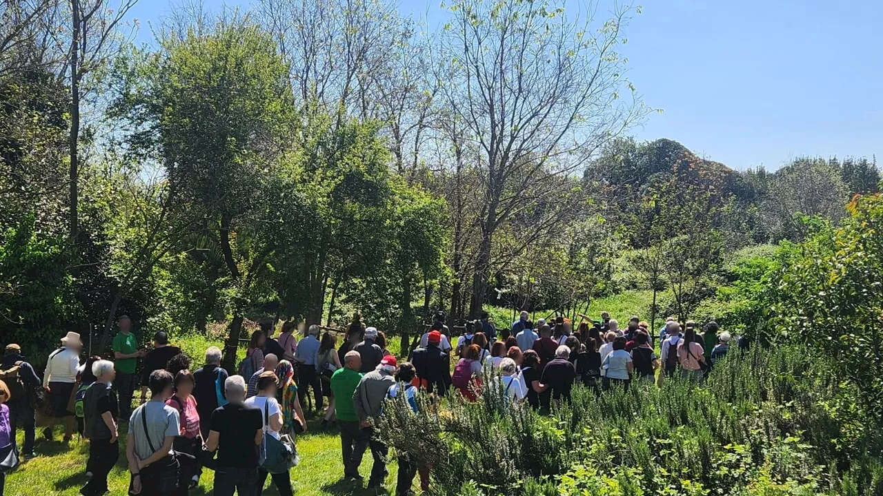 Pietralata, centinaia di famiglie hanno partecipato alla festa di primavera nell'area dello stadio dello Roma