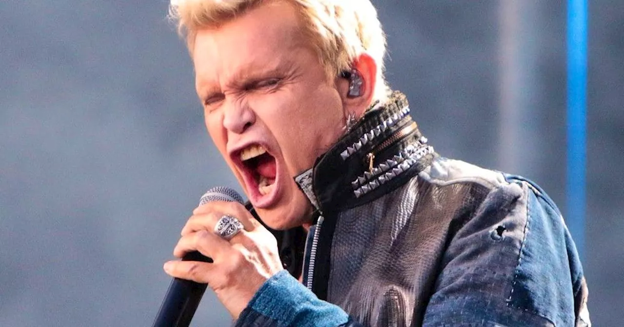 Billy Idol playing Moncton and St. John's in August