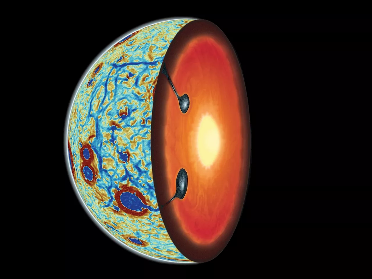 The Moon’s Great Inversion: How It Turned Itself Inside Out