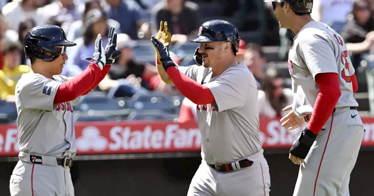 Red Sox Defeat Angels 12-2 to End 10-Game Road Trip