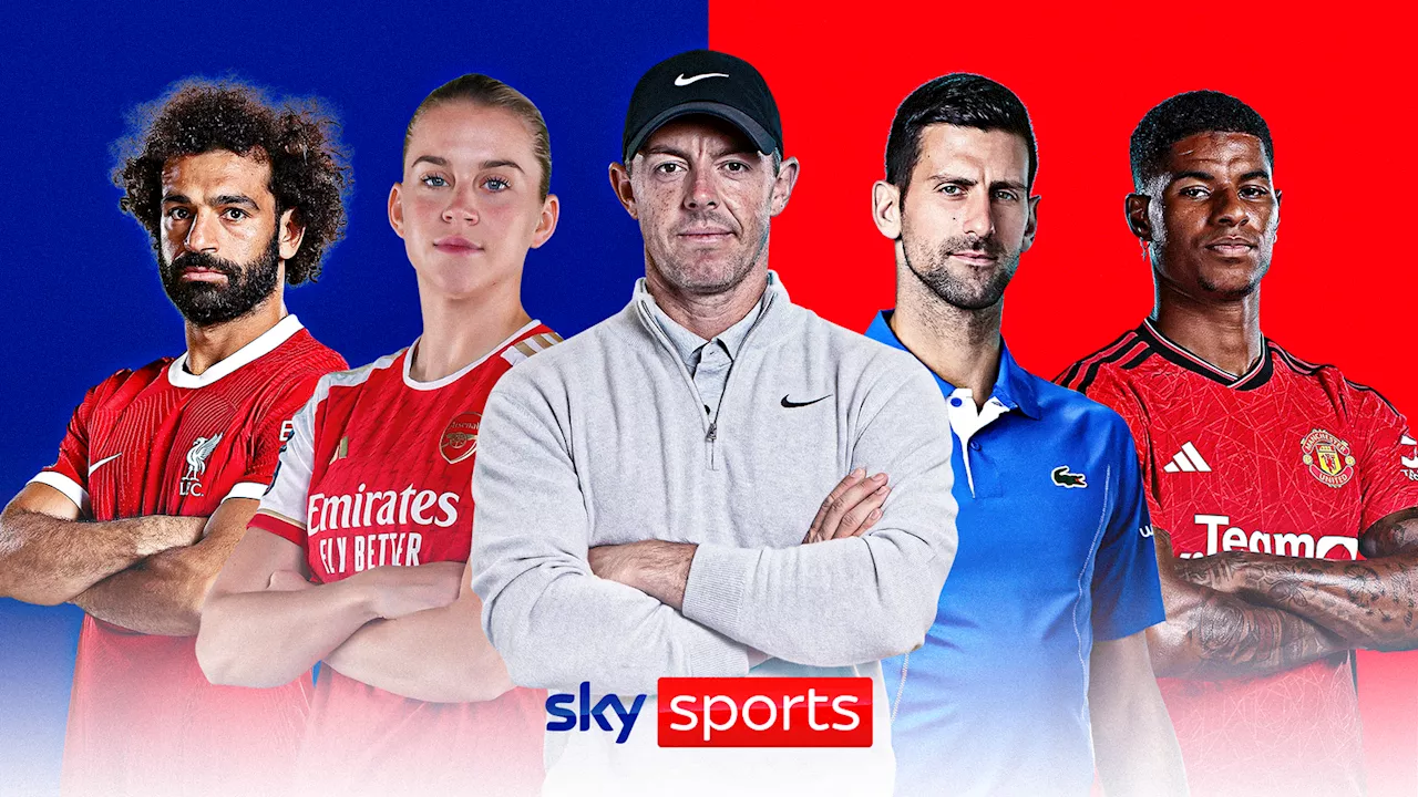 Premier League, EFL, Scottish Premiership, WSL, The Masters and more all live on Sky Sports