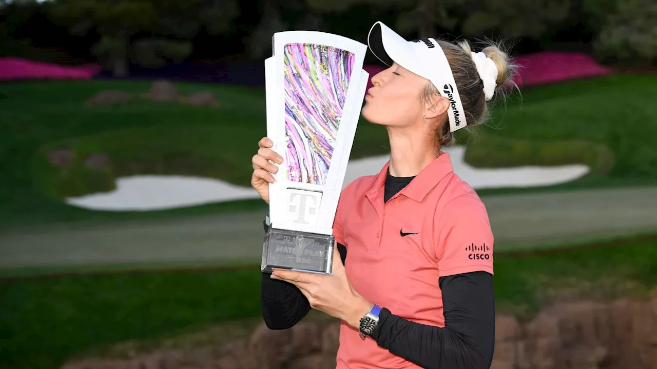 T-Mobile Match Play: Nelly Korda beats Leona Maguire in LPGA final to extend hot streak