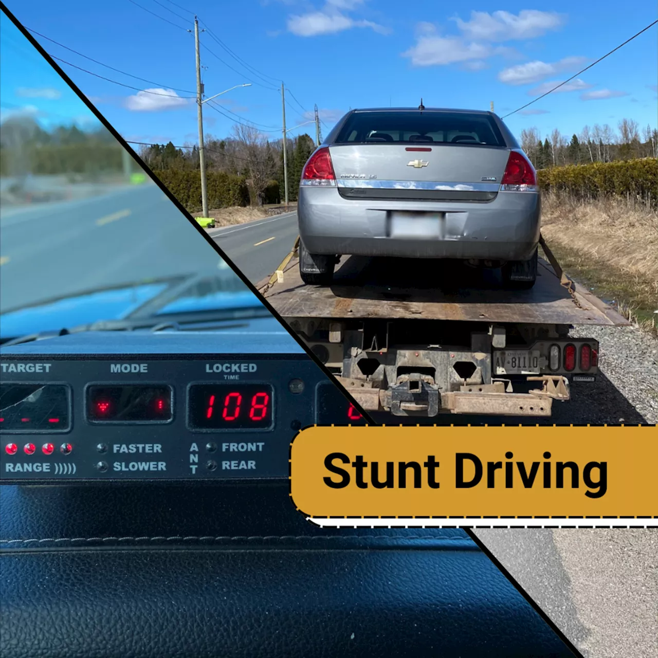 Driver on Black Road clocked at 108 km/h, more than double the speed limit