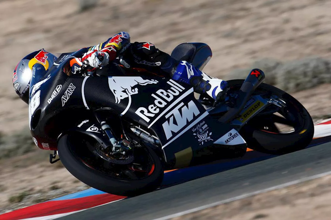 Red Bull KTM Ajo: Windiger Test in Almeria